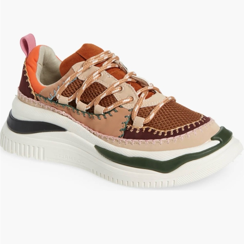 FARM Rio - Colorful Zigzag Sneakers - 7.5